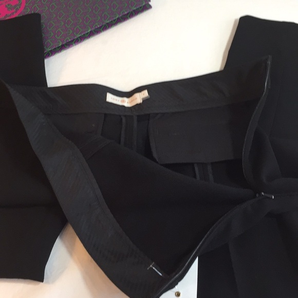 Tory Burch "Rosetta Pant" black, size 8, NEW w/bag - Picture 2 of 6